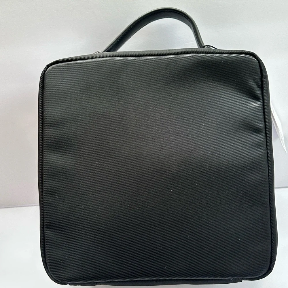 Sephora X ToTheMarket Black Cosmetic Bag NWT